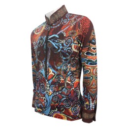 Custom-made sublimation Polo Custom-made half-chest zipper Full-piece sublimation Cuff design buttons High collar Chinese business collar Zhongshan collar   P1317 Custom-made sublimation Polo Custom-made half-chest zipper Full-piece sublimation Cuff design buttons High collar Chinese business collar Zhongshan collar   P1317